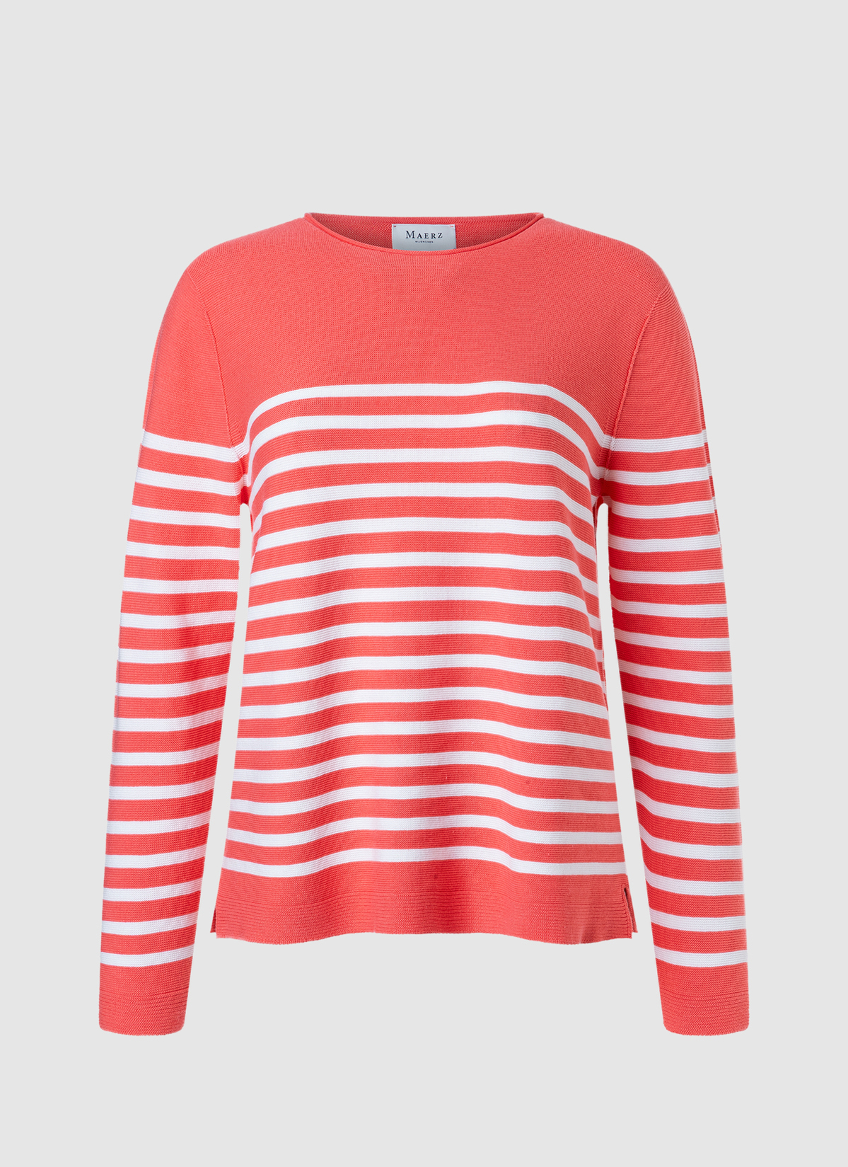 Pullover Rundhals 1/1 Arm, Flamingo