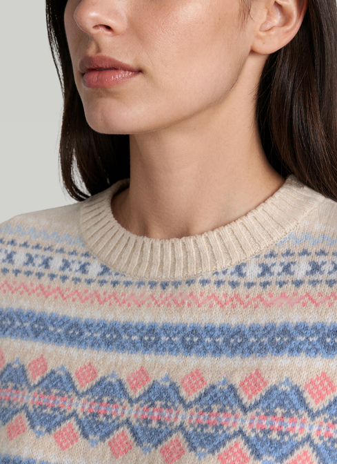 Pullover Rundhals 1/1 Arm width=