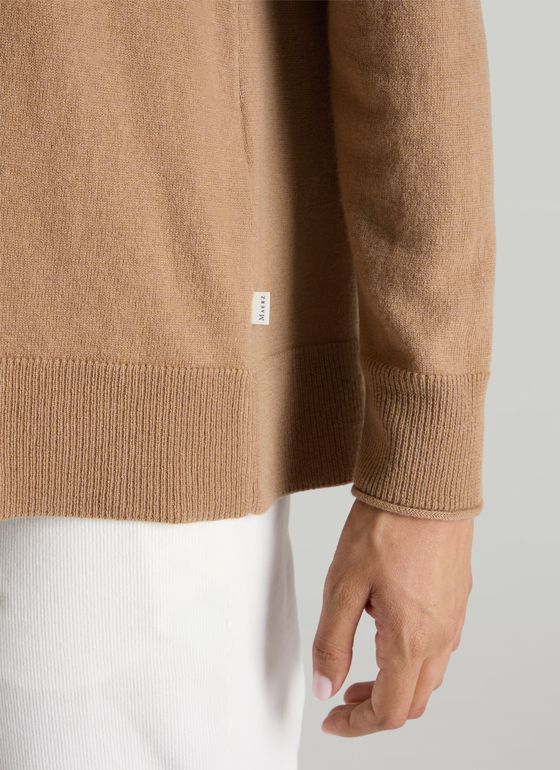 Pullover Rundhals 1/1 Arm Pumpkin Spice Frontansicht