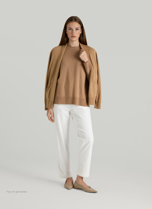 Pullover Rundhals 1/1 Arm width=