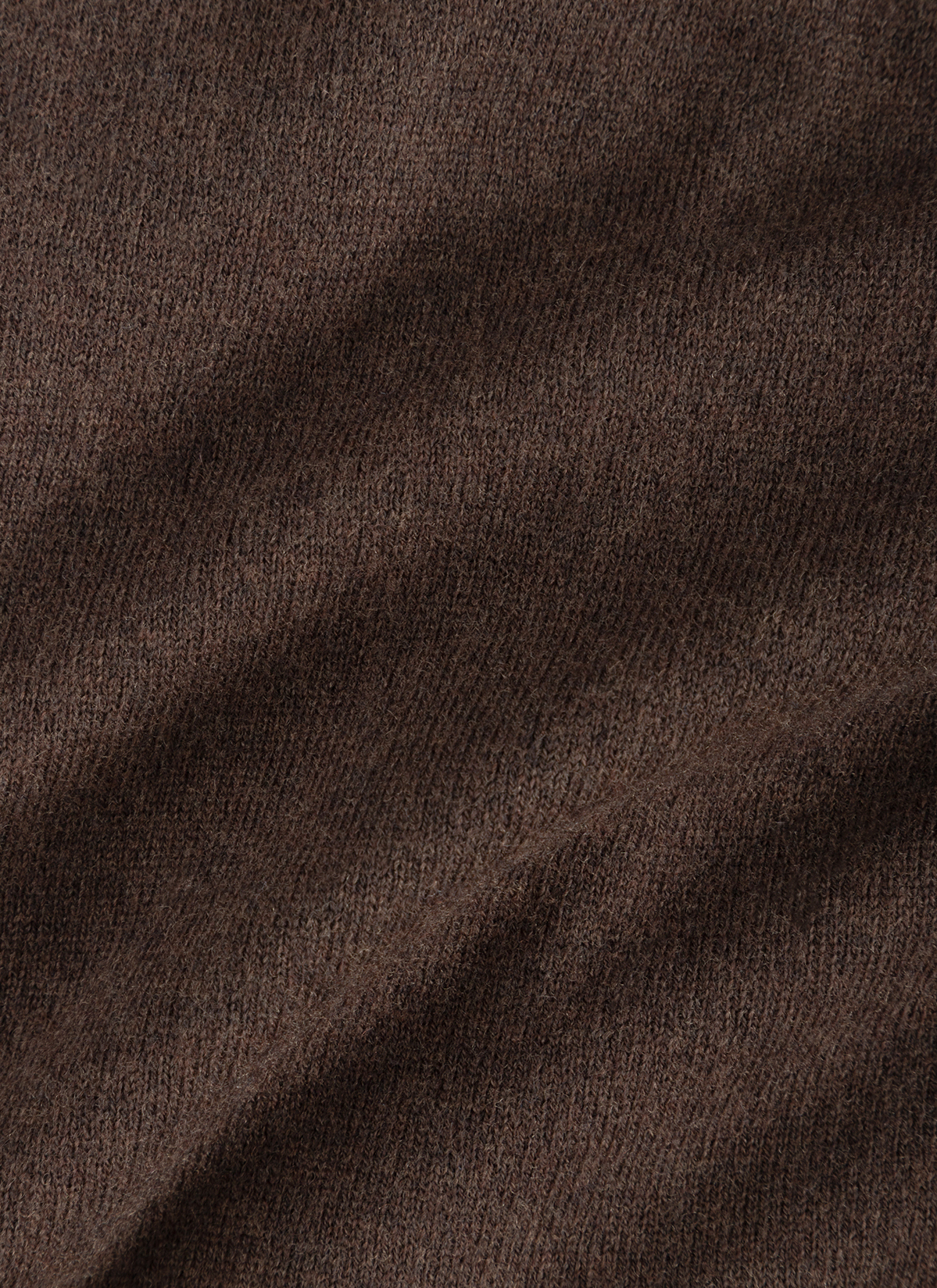 Pullover Rundhals 1/1 Arm, Dark Coffee