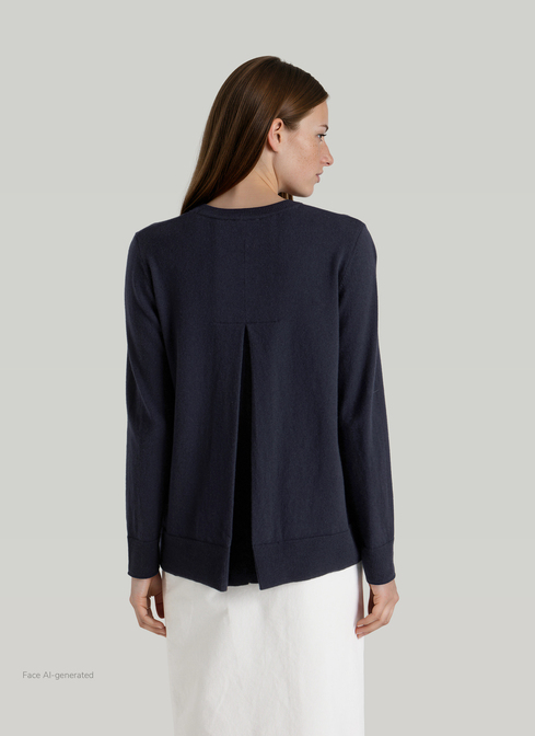 Pullover Rundhals 1/1 Arm width=