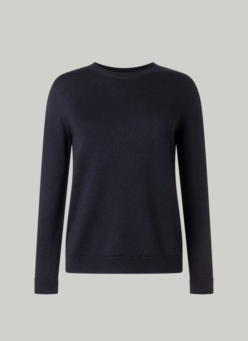 Pullover Rundhals 1/1 Arm width=