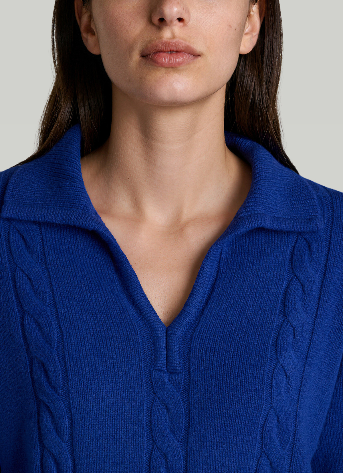 Pullover Polokragen 1/1 Arm, Nordic Light Detailansicht 1
