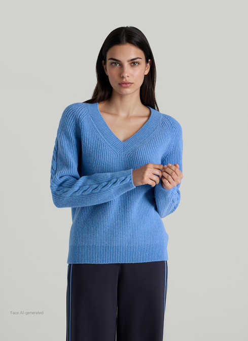 Pullover Rundhals width=
