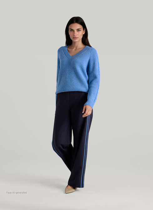 Pullover Rundhals width=