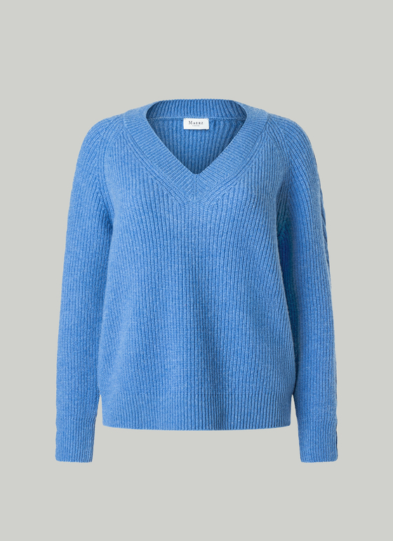Pullover Rundhals Dutch Blue Frontansicht