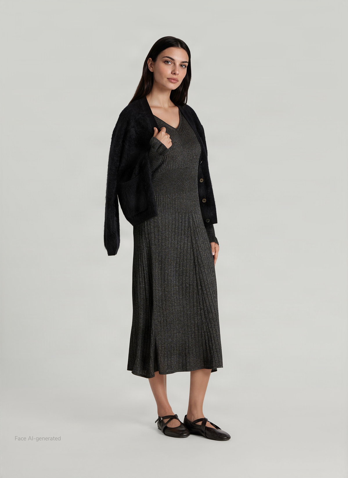 Kleid, Black Detailansicht 2