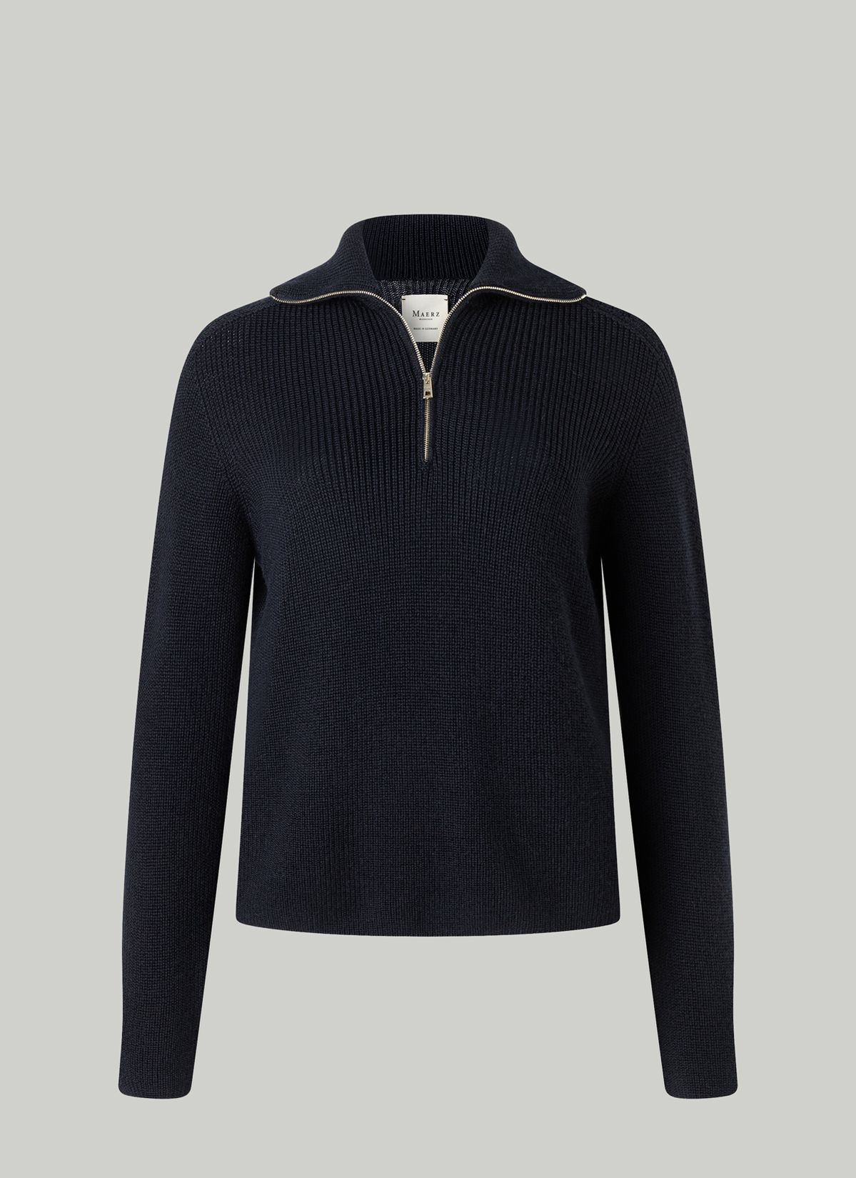 Pullover Troyer 1/1 Arm, Navy 