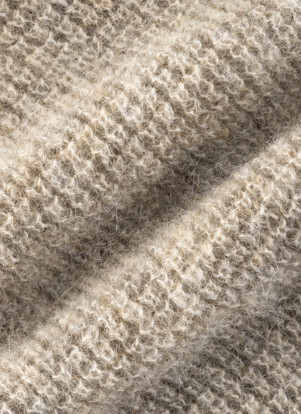 Rundhals 3/4 Arm PULLOVER, Autumn Stone