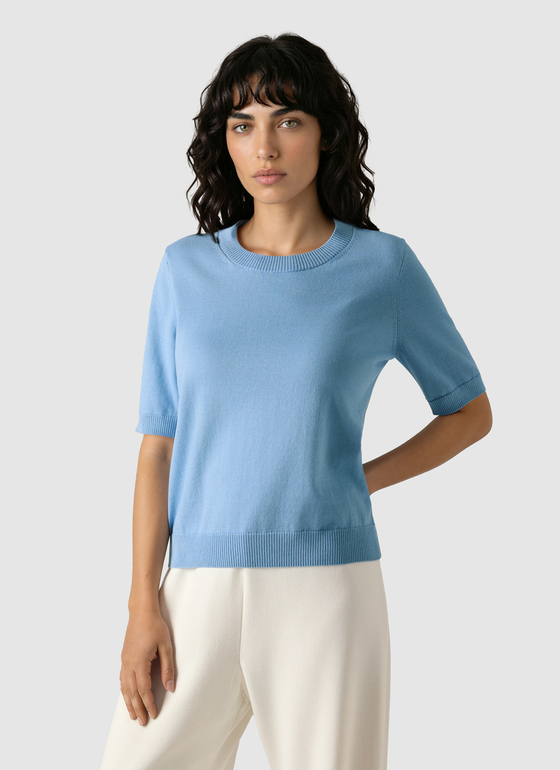 Pullover Rundhals 1/2 Arm Endless Sky Frontansicht