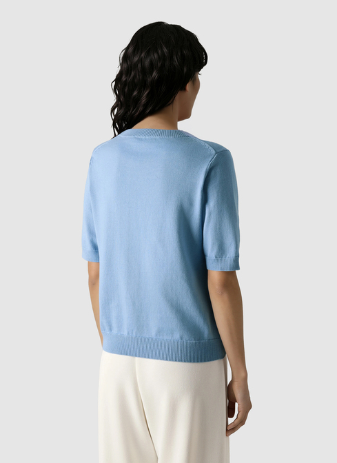 Pullover Rundhals 1/2 Arm width=