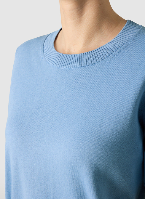 Pullover Rundhals 1/2 Arm width=