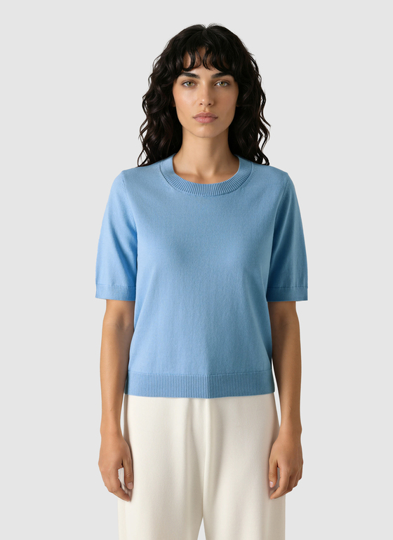 Pullover Rundhals 1/2 Arm Endless Sky Frontansicht