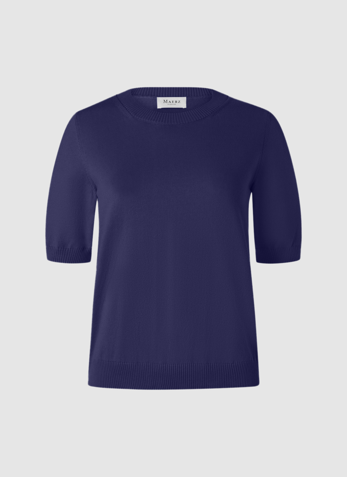 Pullover Rundhals 1/2 Arm, Midnight Sail 