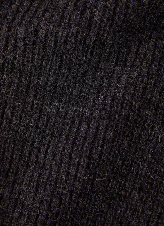 Pullover Rundhals 1/1 Arm Dark Espresso Frontansicht