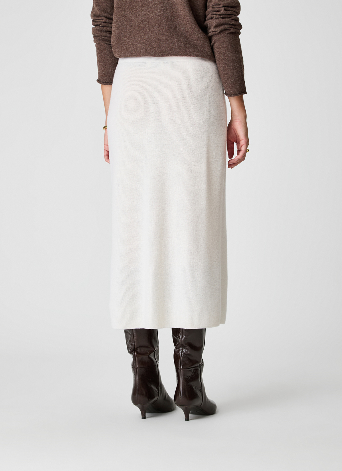 Pullover Rollkragen 1/1 Arm, New White Detailansicht 1