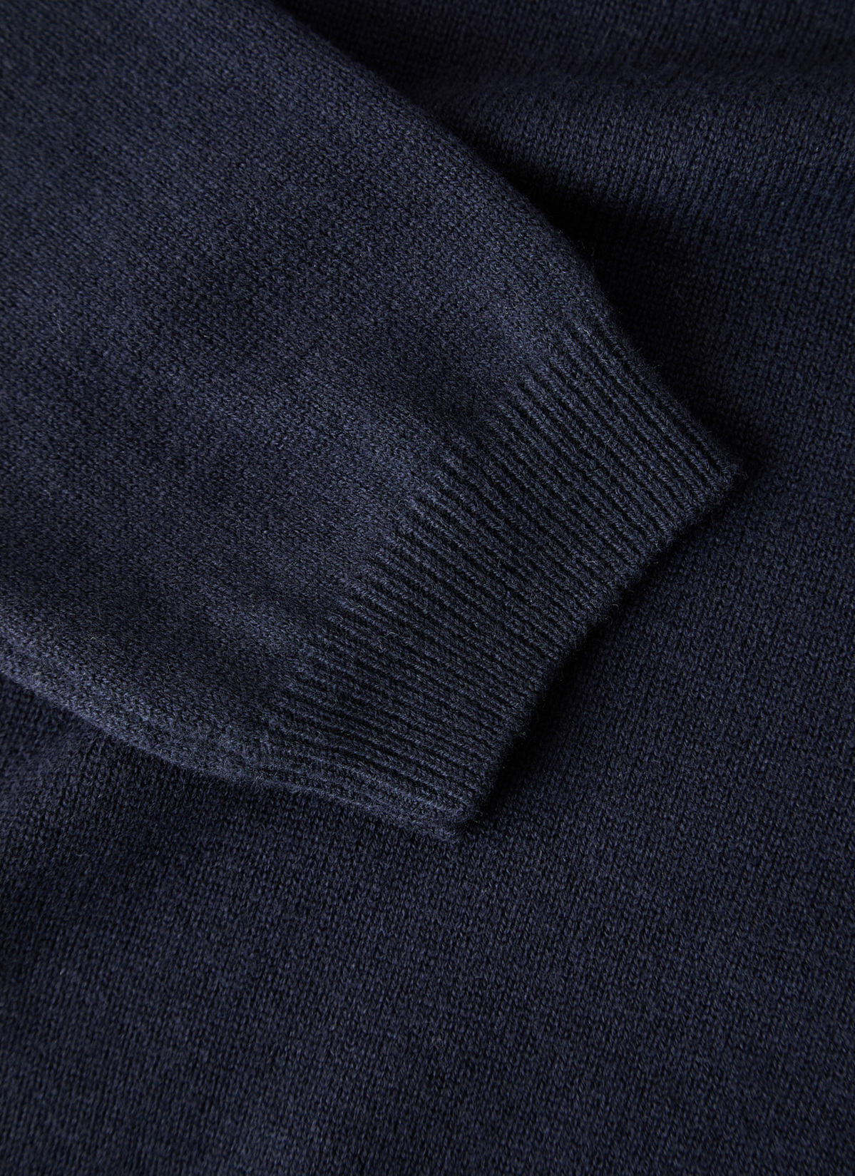 Pullover Rundhals 1/1 Arm, Navy 