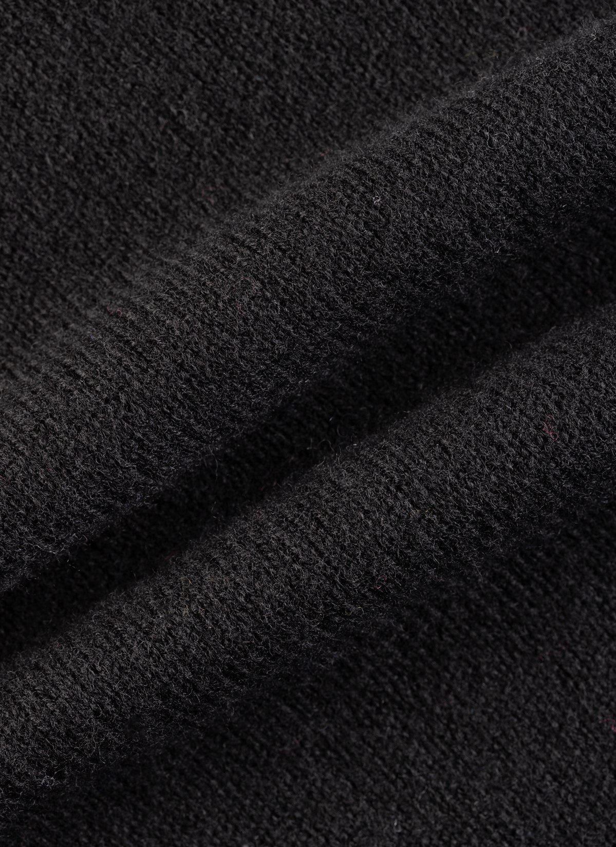 Pullover Rundhals 1/1 Arm, Black