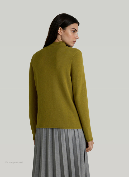Pullover Stehkragen 1/1 Arm width=
