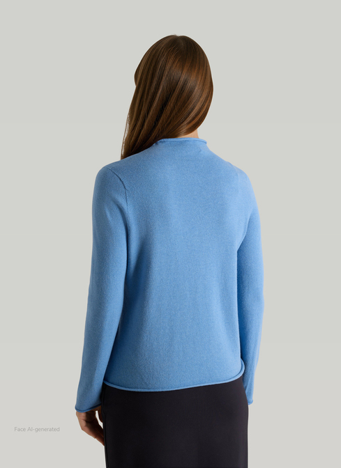 Pullover Stehkragen 1/1 Arm width=