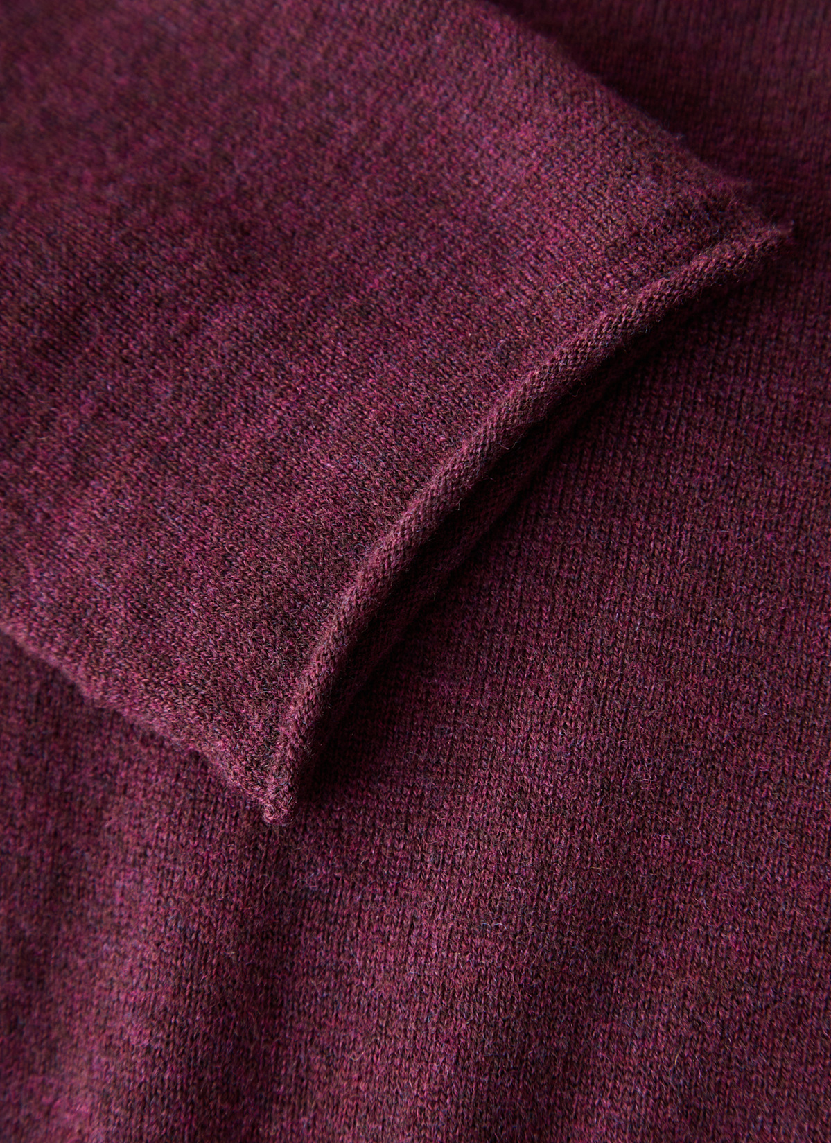 Pullover Stehkragen 1/1 Arm, Oxid Red