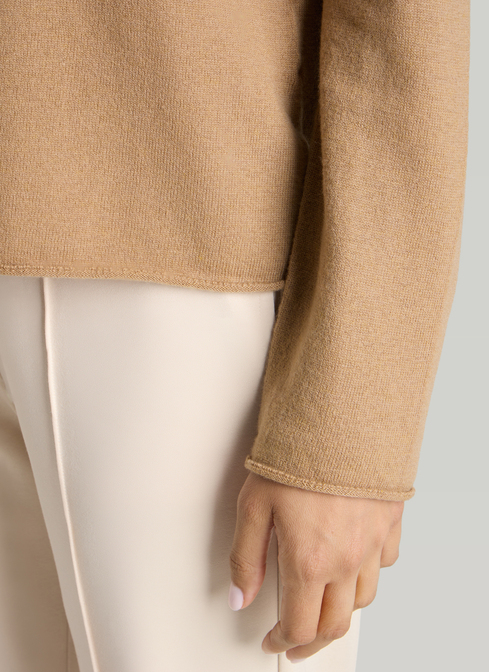 Pullover Rundhals 1/1 Arm width=