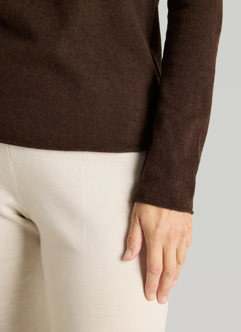 Pullover Rundhals 1/1 Arm width=