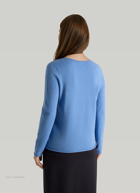 Pullover Rundhals 1/1 Arm width=