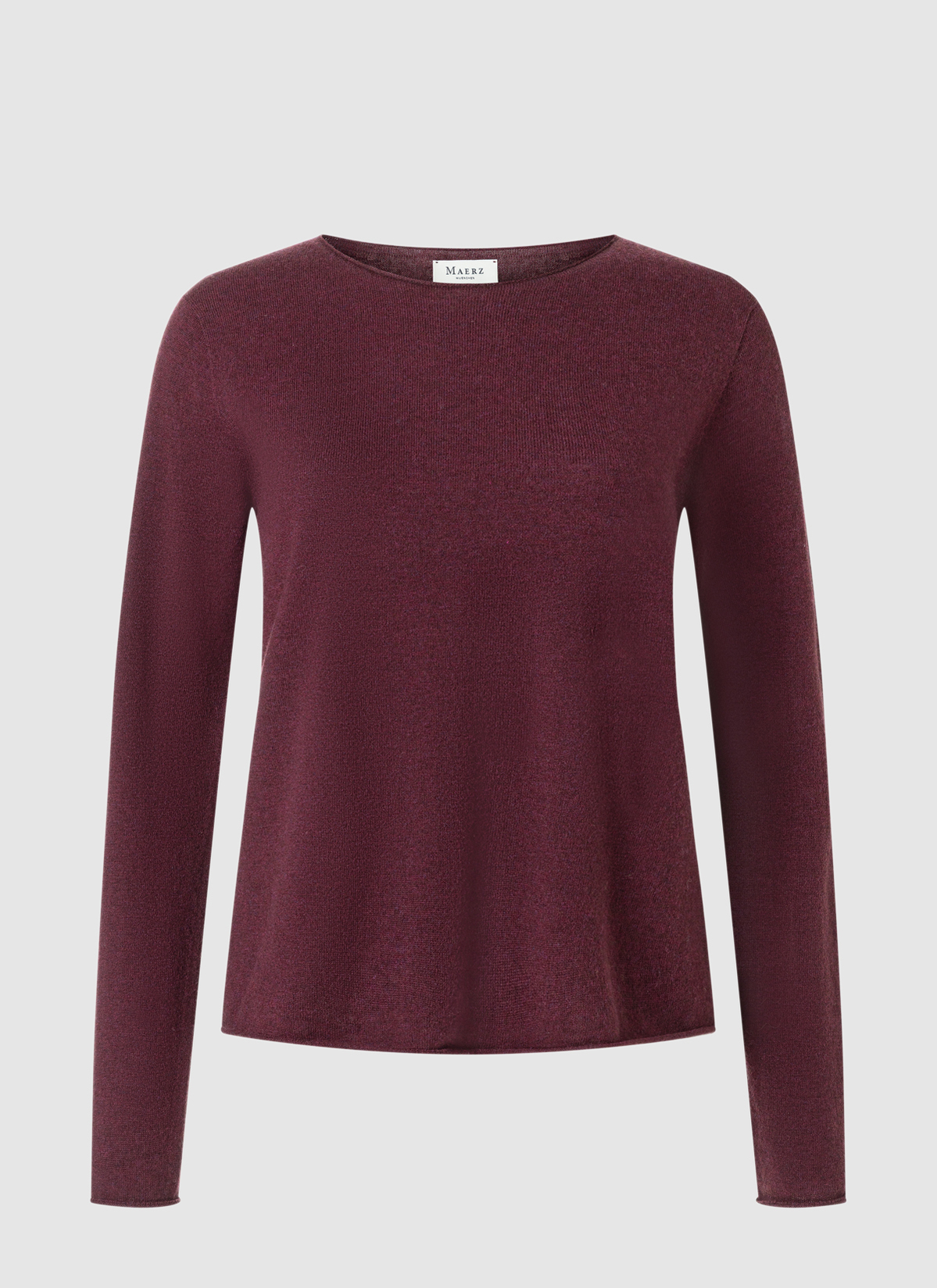 Pullover Rundhals 1/1 Arm, Oxid Red