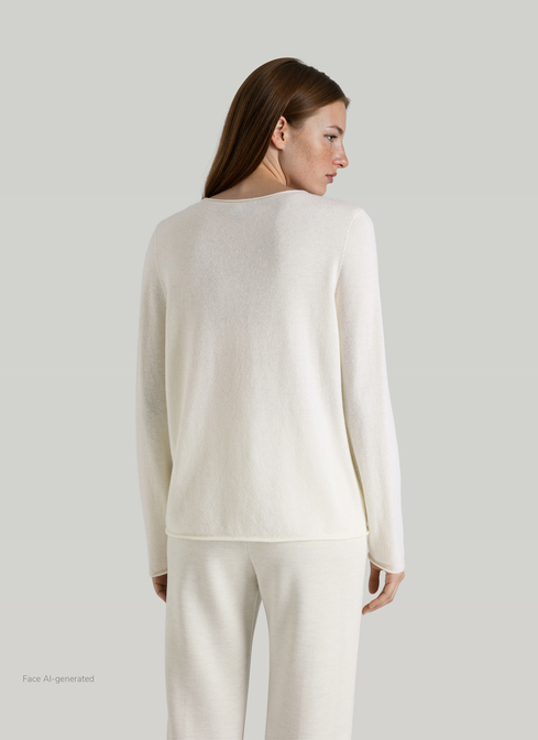 Pullover Rundhals 1/1 Arm width=