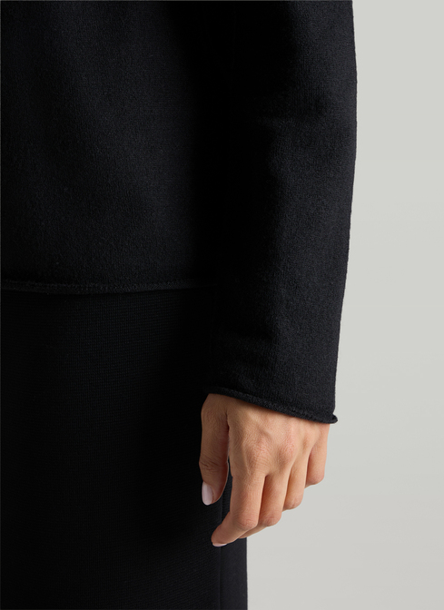 Pullover Rundhals 1/1 Arm width=