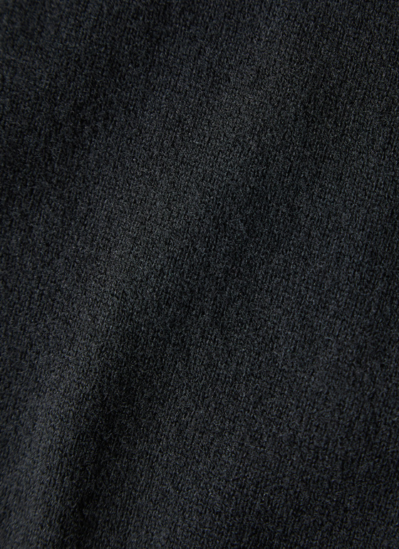 Pullover V-Ausschnitt 1/1 Arm Black Frontansicht