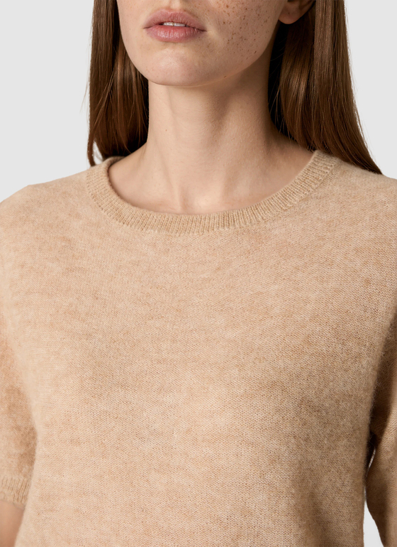 Pullover Rundhals 1/1 Arm Sesame Frontansicht