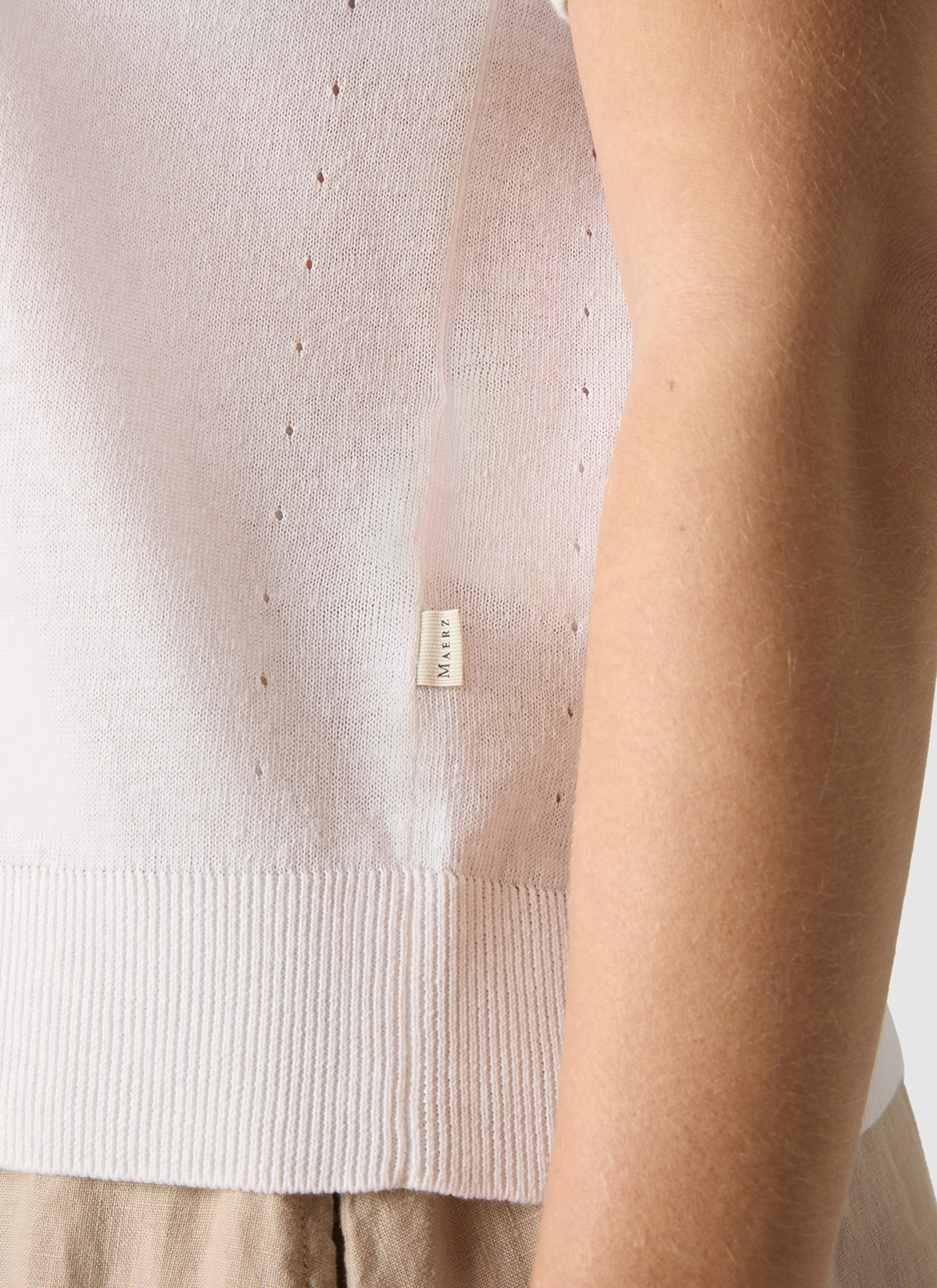 Poloshirt, New White Detailansicht 1