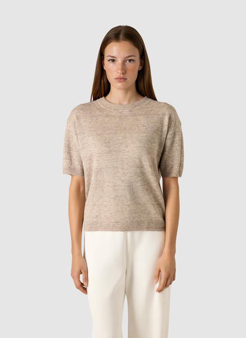 Pullover Rundhals 1/2 Arm width=