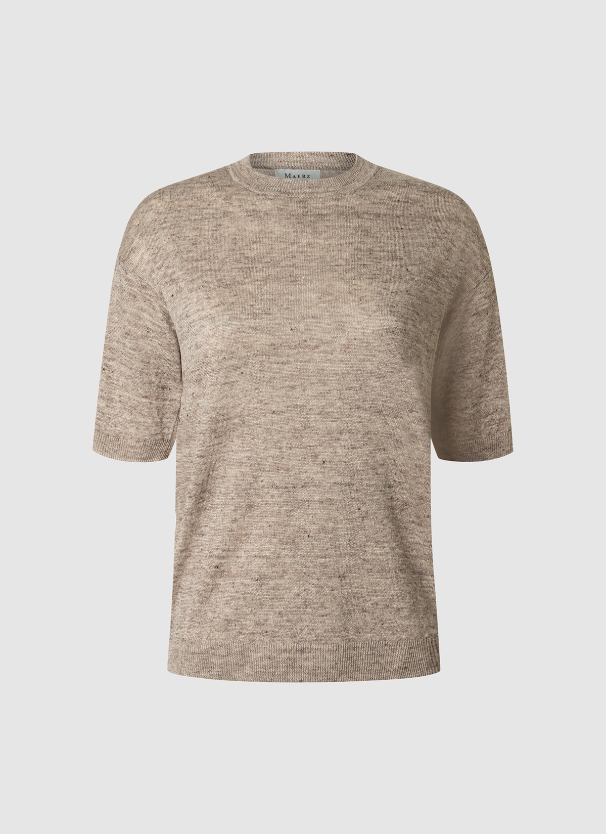 Pullover Rundhals 1/2 Arm, Frappuccino 