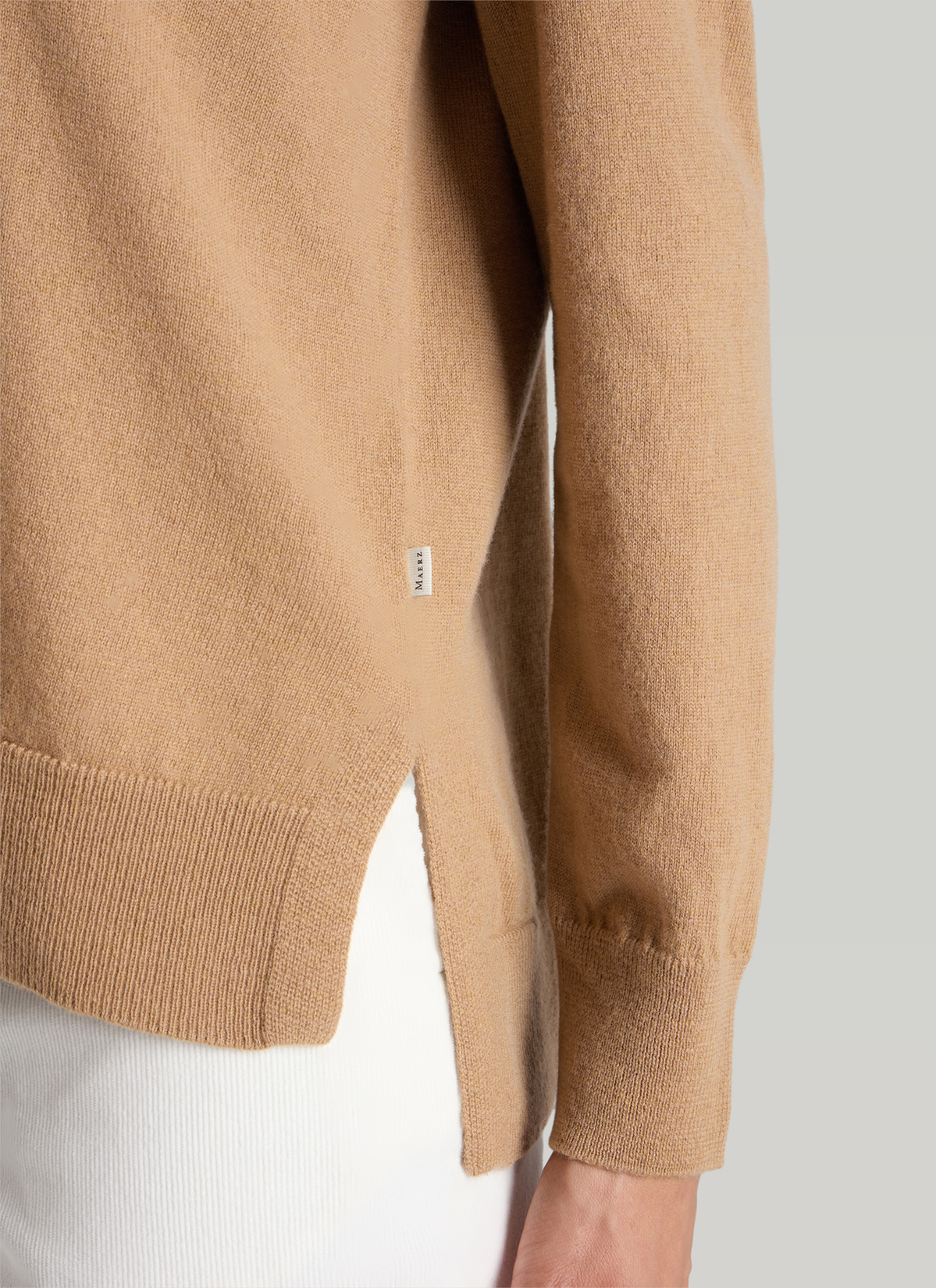Pullover Stehkragen 1/2 Arm, Pumpkin Spice Detailansicht 1