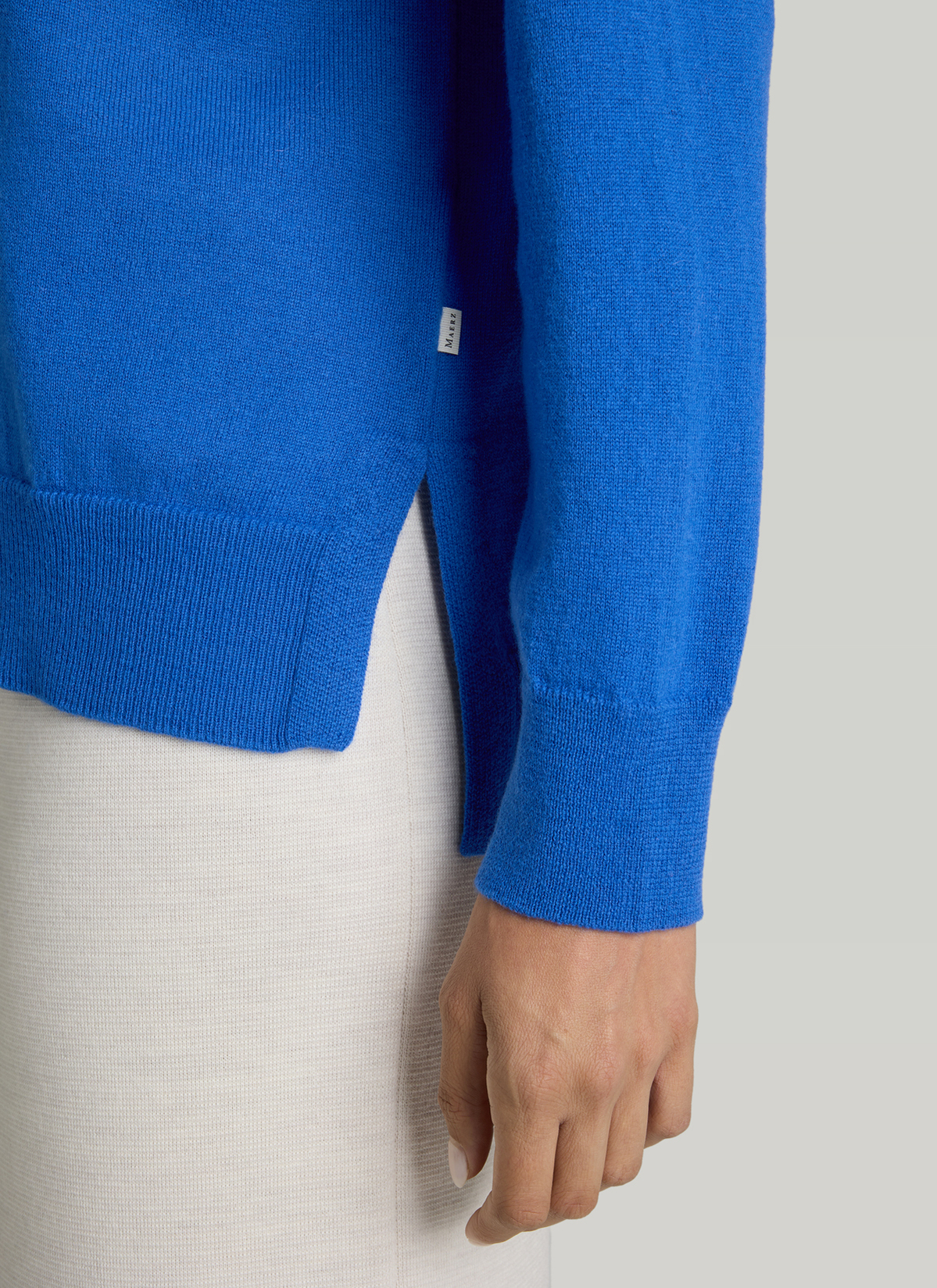 Pullover Stehkragen 1/2 Arm, Nordic Light Detailansicht 1