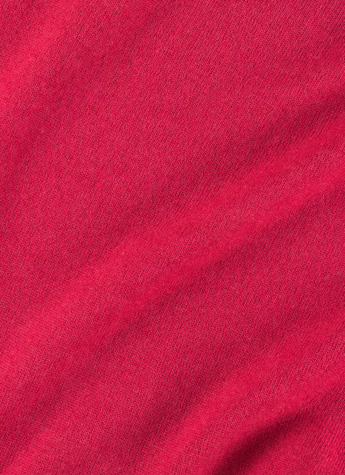 Pullover Stehkragen 1/2 Arm, Peony Red