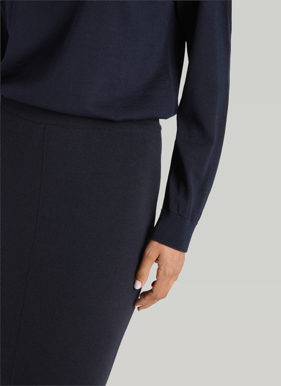 Kleid (normal) Navy Frontansicht