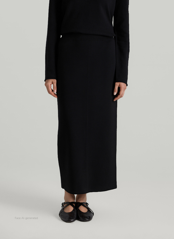 Kleid (normal) Black Frontansicht