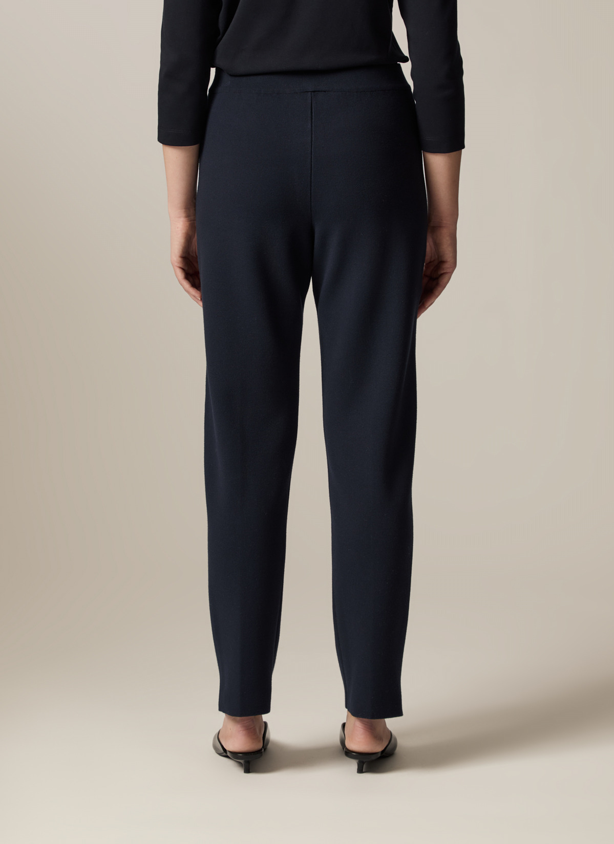 Hose, Navy Rückansicht