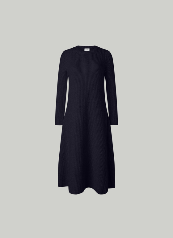Kleid Navy Frontansicht