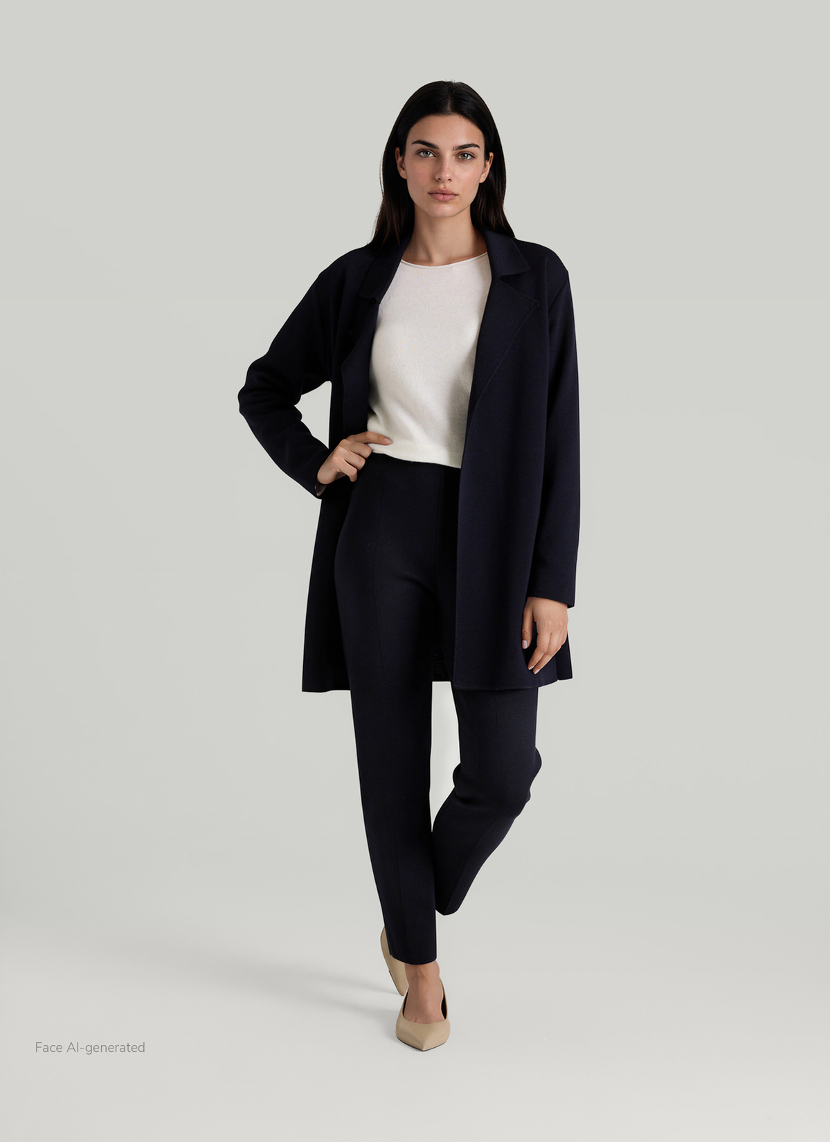 Hose, Navy Detailansicht 2