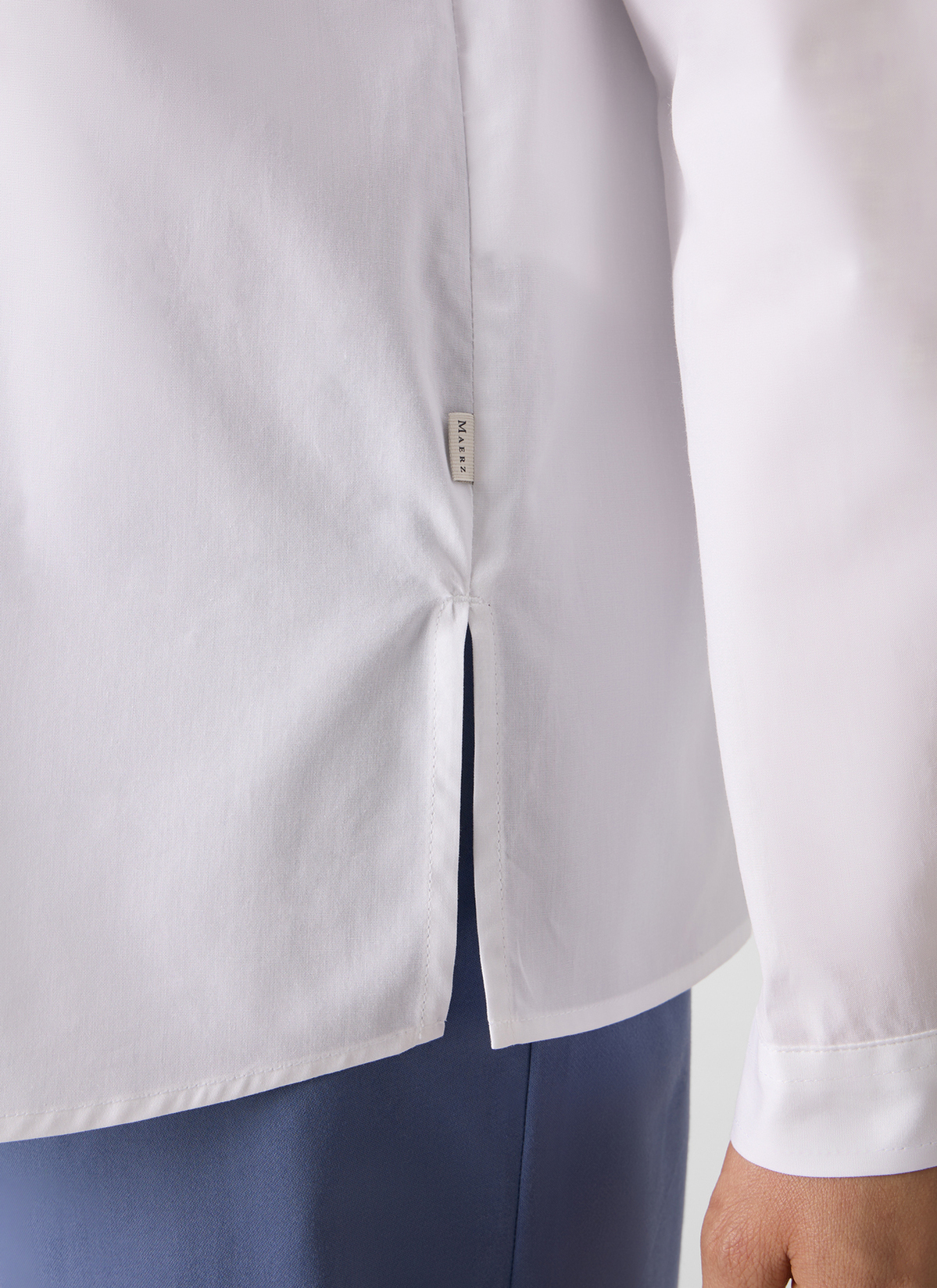 Bluse 1/1 Arm, Pure White Detailansicht 1
