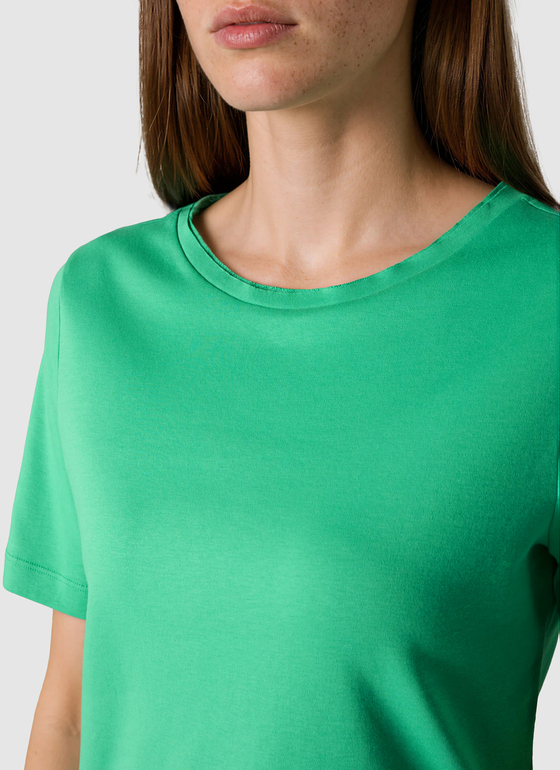 T-Shirt 1/2 Arm Jade Green Frontansicht