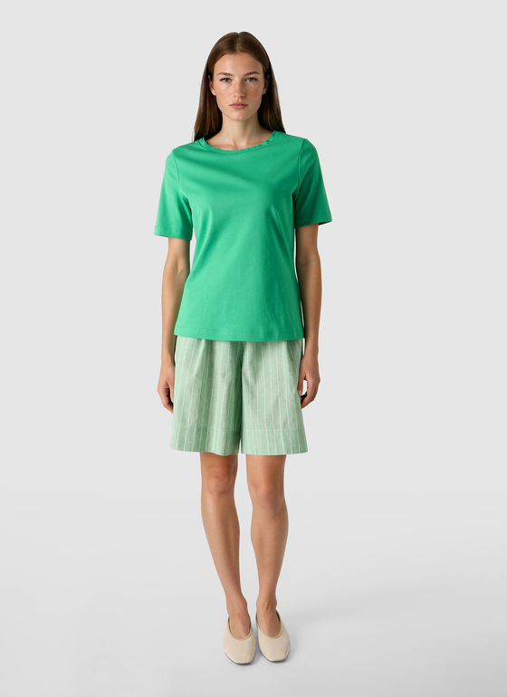 T-Shirt 1/2 Arm Jade Green Frontansicht