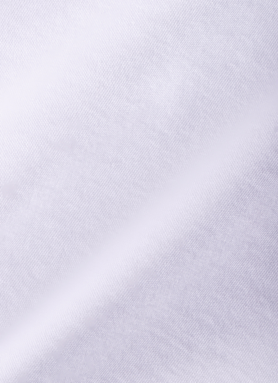 T-Shirt 1/2 Arm Pure White Frontansicht