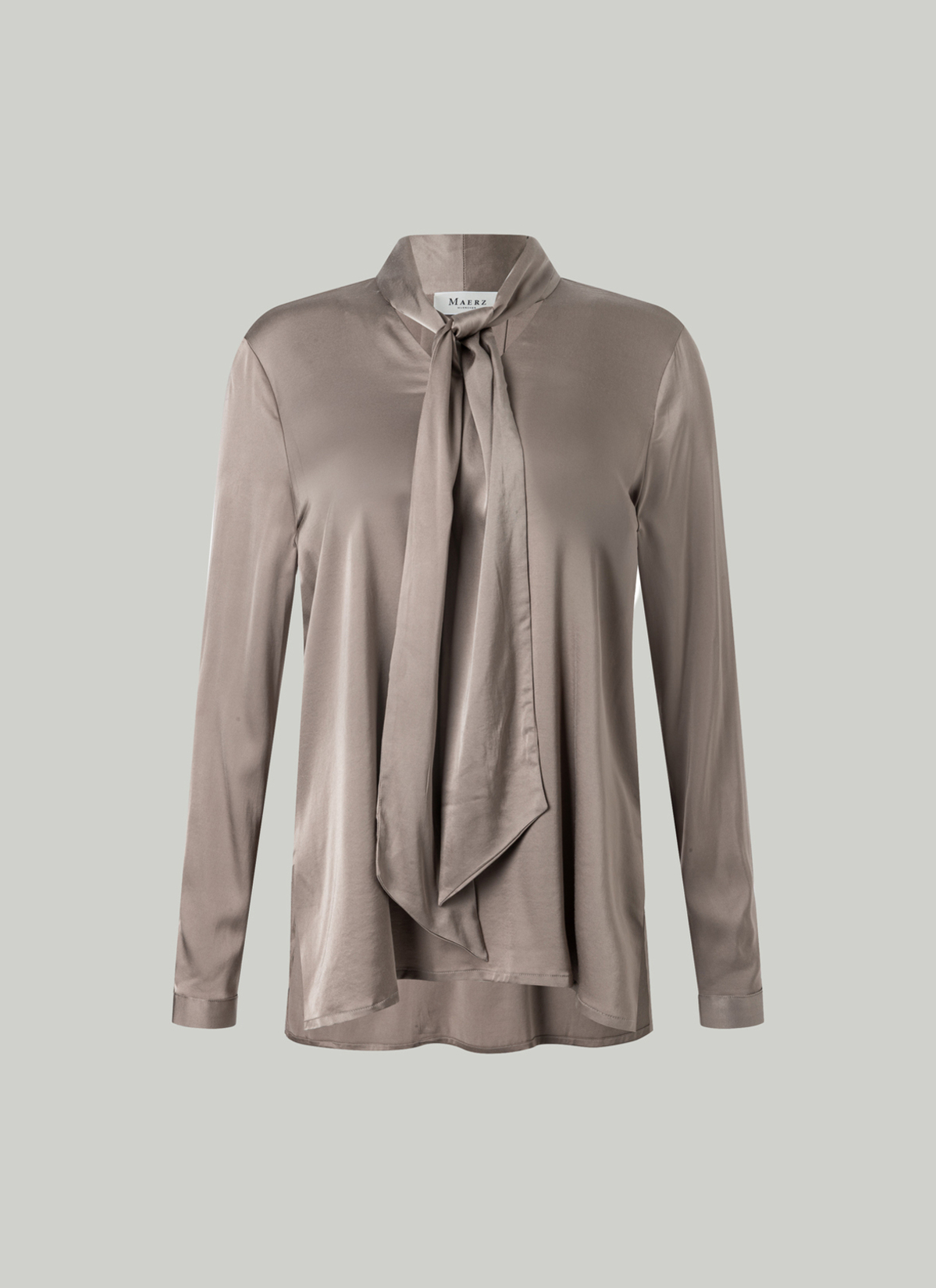 Bluse 1/1 Arm, Taupe Grey